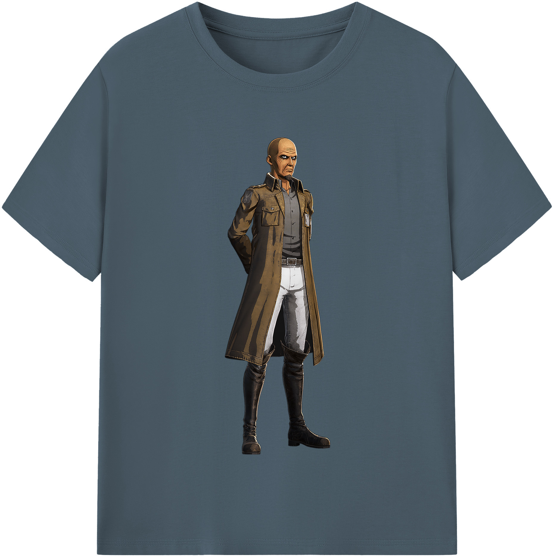 （画像用） 進撃の巨人 Attack on Titan 綿100％半袖Tシャツ（フロントプリント）
